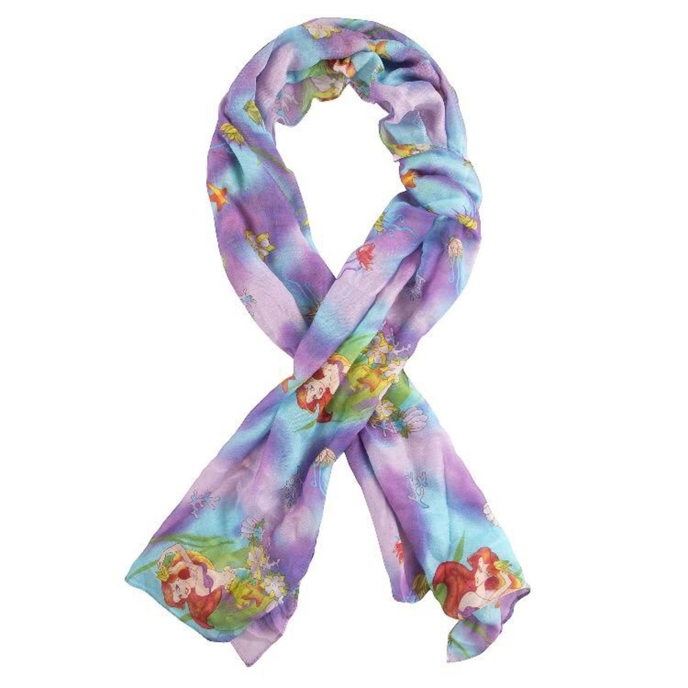 Little Mermaid Ariel Disney Parks Scarf 🧜🏼‍♀️💕